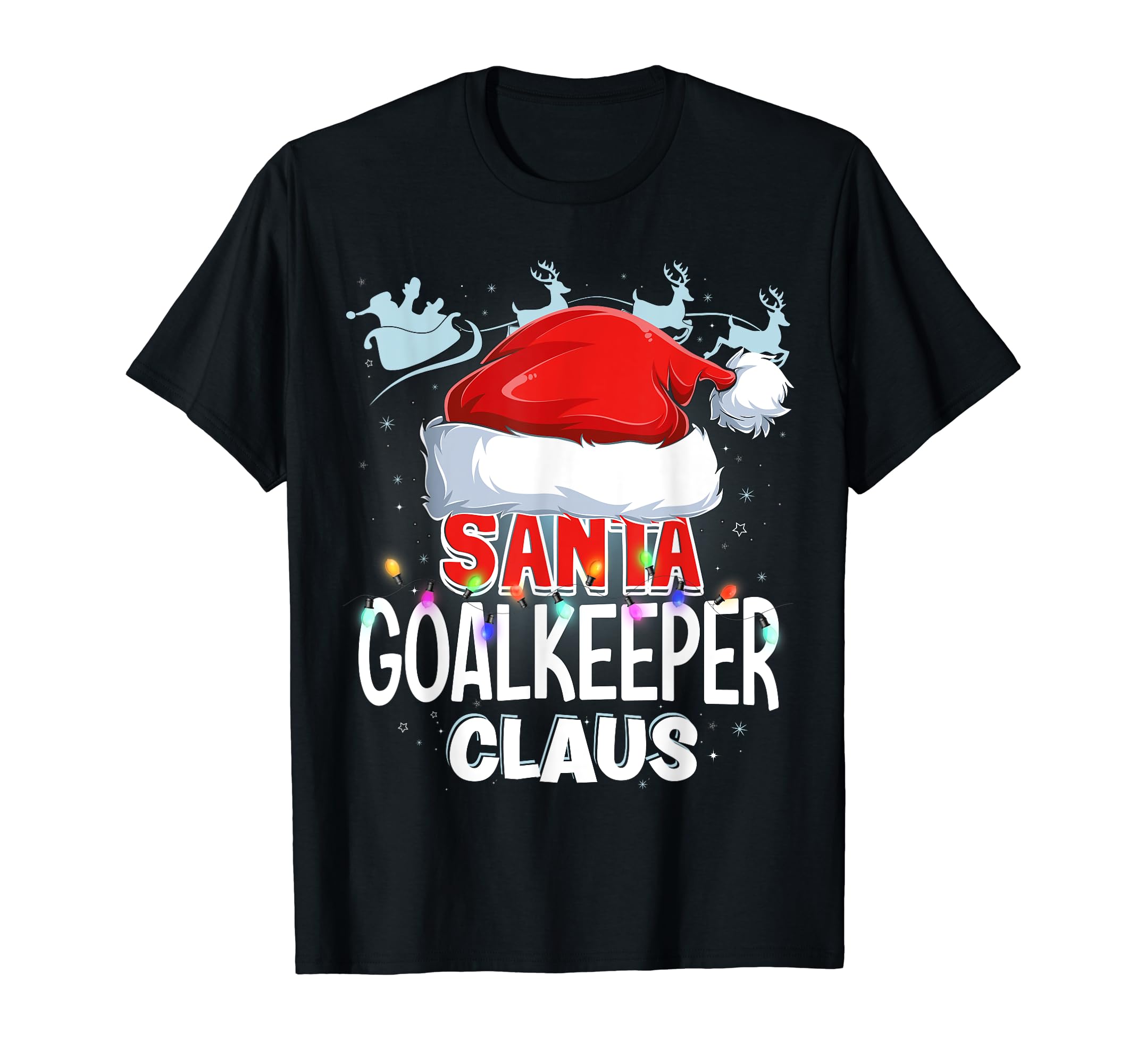 Matching Santa Goalkeeper Claus Family T-Shirt - Unique Graphic Unisex - T-Shirt, Sweatshirt, Hoodie