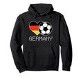 Germany Soccer German Flag Love Country Hoodie - Unique Graphic Men Women - T-Shirt, Sweatshirt, Hoodie