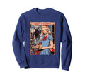 Old Postcard Cookies Krampus Art Sweatshirt - Graphic Print Men Women - T-Shirt, Sweatshirt, Hoodie