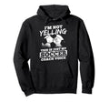 Not Yelling Coach Voice Sports Football Hoodie - Minimalist Print Unisex - T-Shirt, Sweatshirt, Hoodie