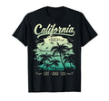 California Ca 70S Skyline Surf T-Shirt - Aesthetic Graphic for Adults - T-Shirt, Sweatshirt, Hoodie