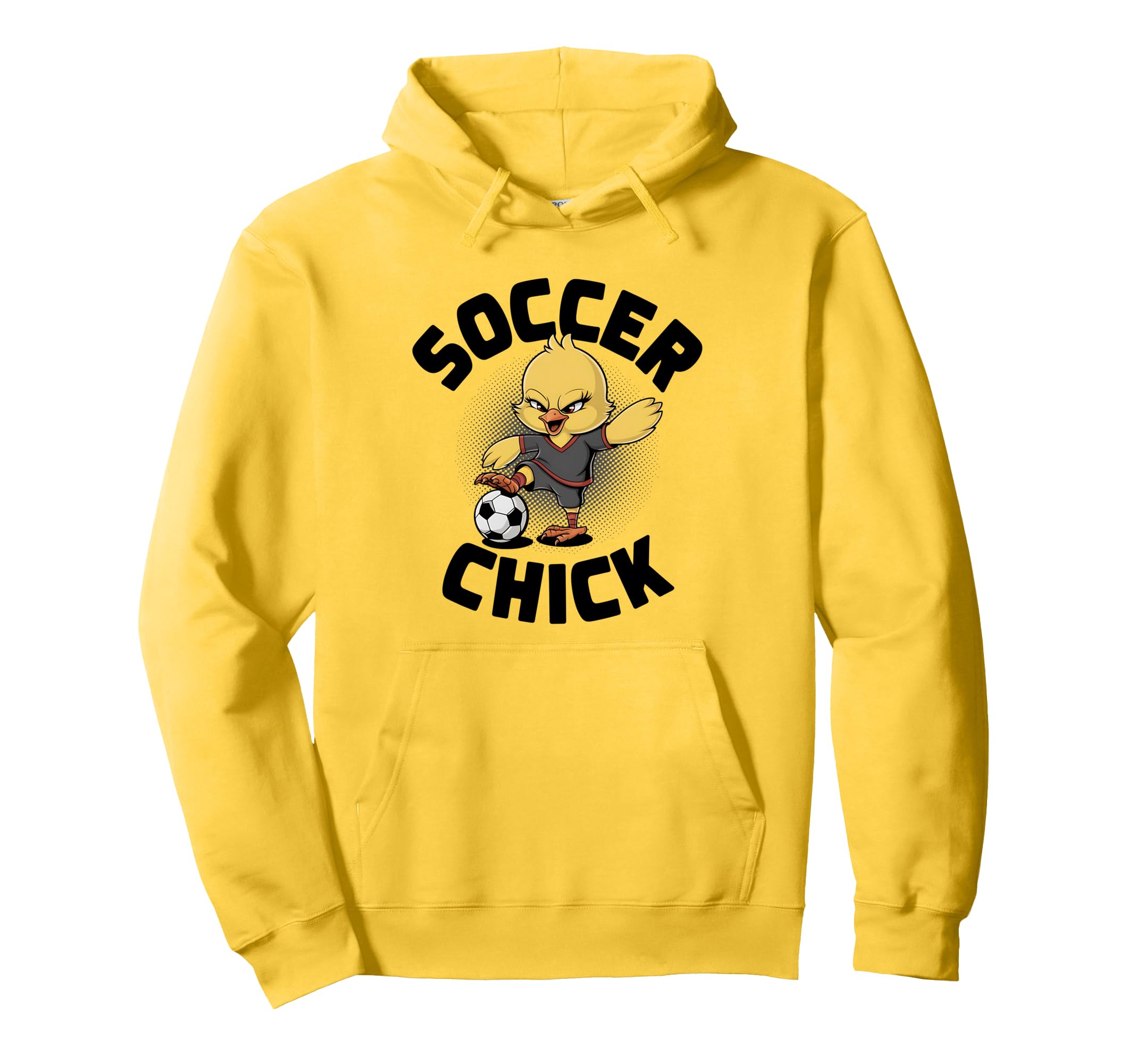 Soccer Chick Soccer Player Soccer Hoodie - Graphic Print for Adults - T-Shirt, Sweatshirt, Hoodie