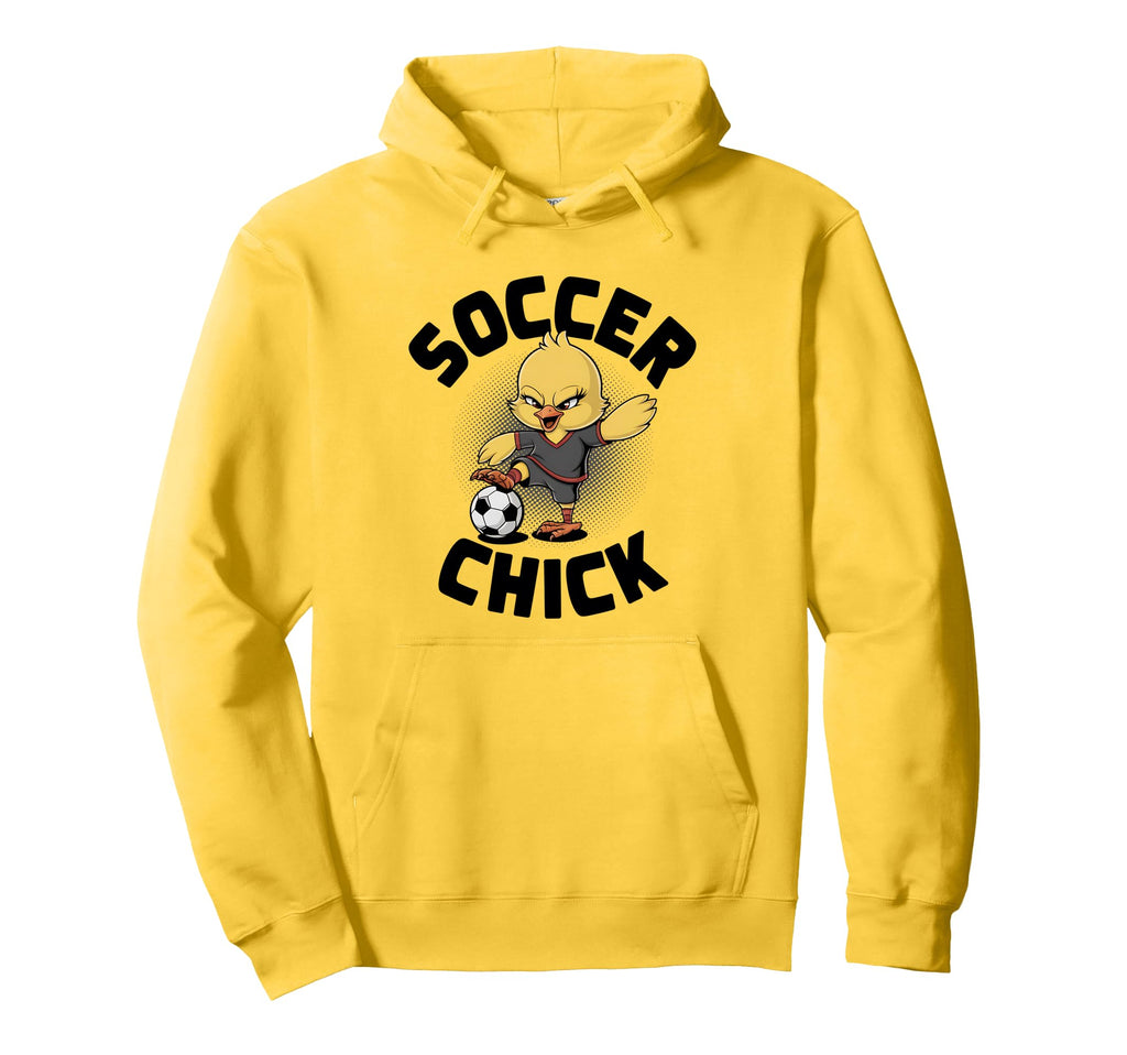 Soccer Chick Soccer Player Soccer Hoodie - Fun Novelty Design Unisex - T-Shirt, Sweatshirt, Hoodie