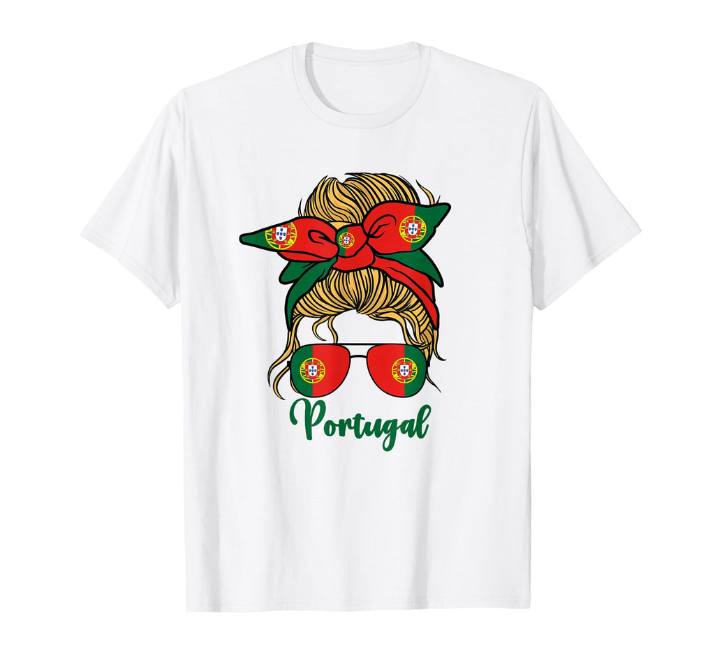 Portuguese Portuguesa Portugal Flag T-Shirt - Minimalist Print Men Women - T-Shirt, Sweatshirt, Hoodie
