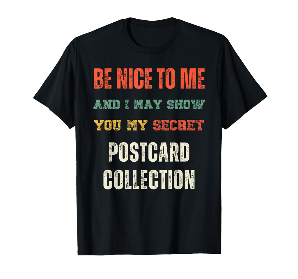 Funny Postcard Collection Collectors T-Shirt - Graphic Print Men Women - T-Shirt, Sweatshirt, Hoodie