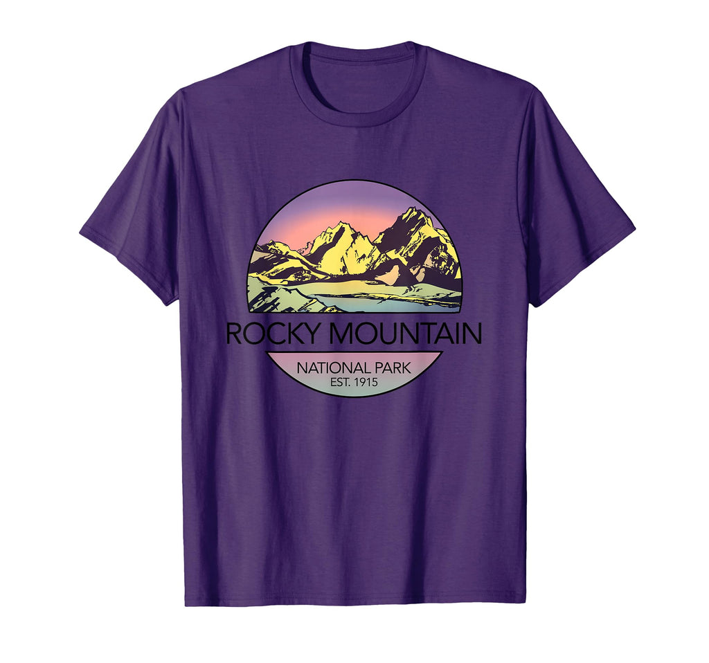 Rocky Mountain National Park T-Shirt - Unique Graphic for Adults - T-Shirt, Sweatshirt, Hoodie