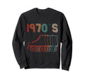 1970S Roller Skates Skating Sweatshirt - Casual Everyday Wear Men Women - T-Shirt, Sweatshirt, Hoodie