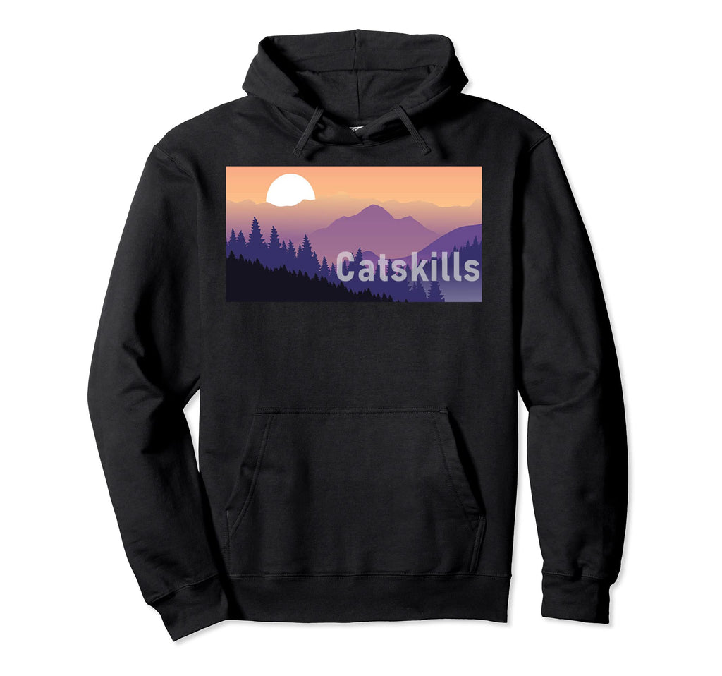 Catskills Mountain Hoodie - Novelty Apparel Men Women - T-Shirt, Sweatshirt, Hoodie