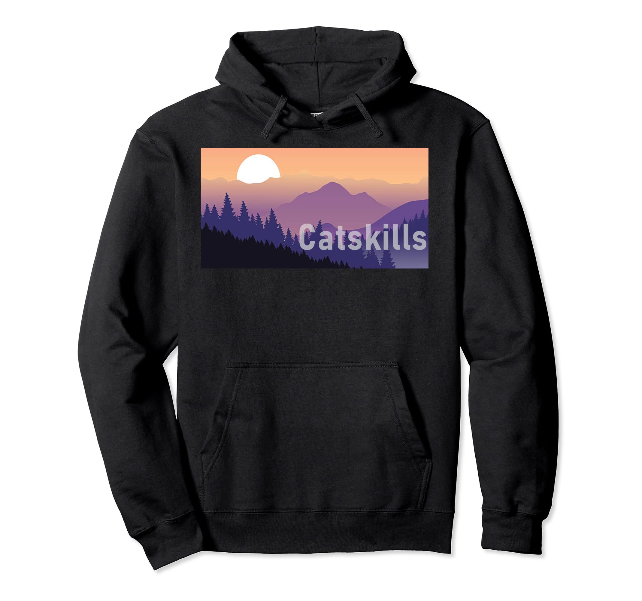 Catskills Mountain Hoodie - Novelty Apparel Men Women - T-Shirt, Sweatshirt, Hoodie
