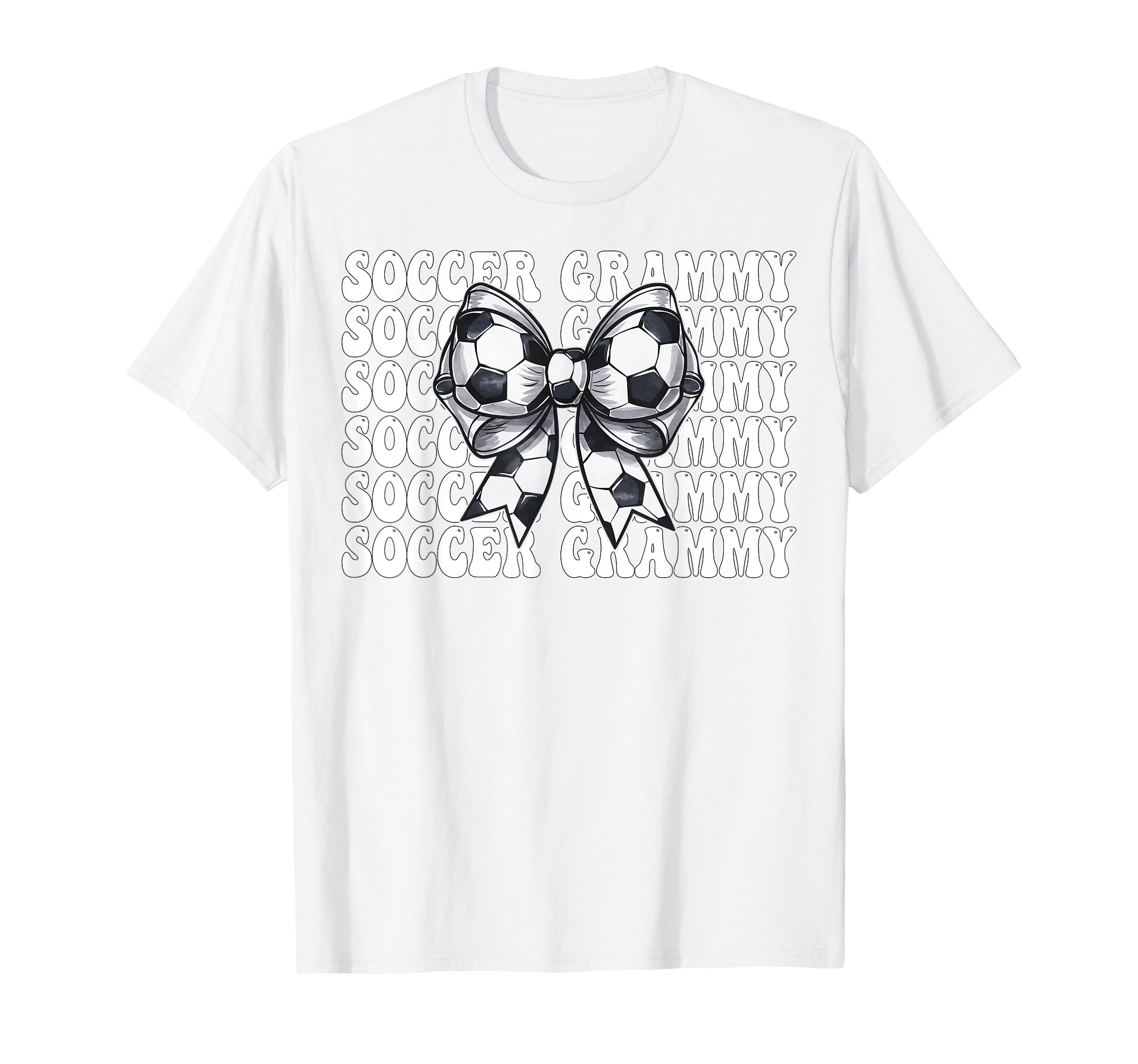 Soccer Grammy Soccer Grandma Nana Coquette T-Shirt - Trendy Graphic Unisex - T-Shirt, Sweatshirt, Hoodie