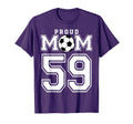 Number 59 Custom Proud Soccer Futbol T-Shirt - Unique Graphic Men Women - T-Shirt, Sweatshirt, Hoodie