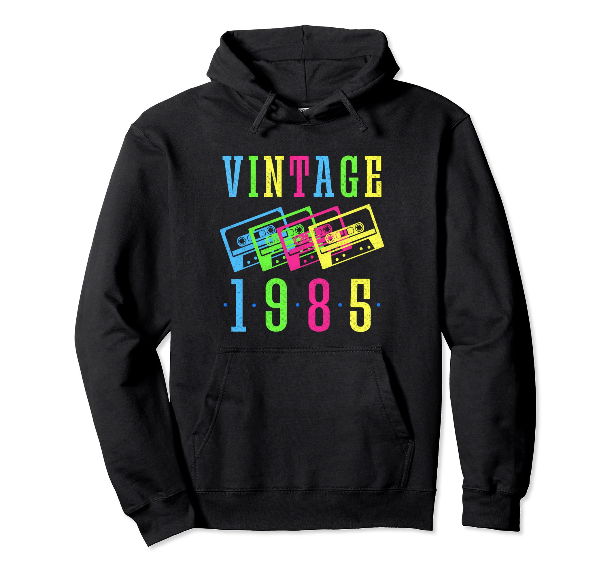 38 Year Old Outfit Cassette Tape 1985 Hoodie - Streetwear Style for Adults - T-Shirt, Sweatshirt, Hoodie