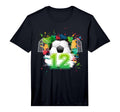 12Th Soccer Birthday Party 12 Year T-Shirt - Fun Novelty Design for Adults - T-Shirt, Sweatshirt, Hoodie