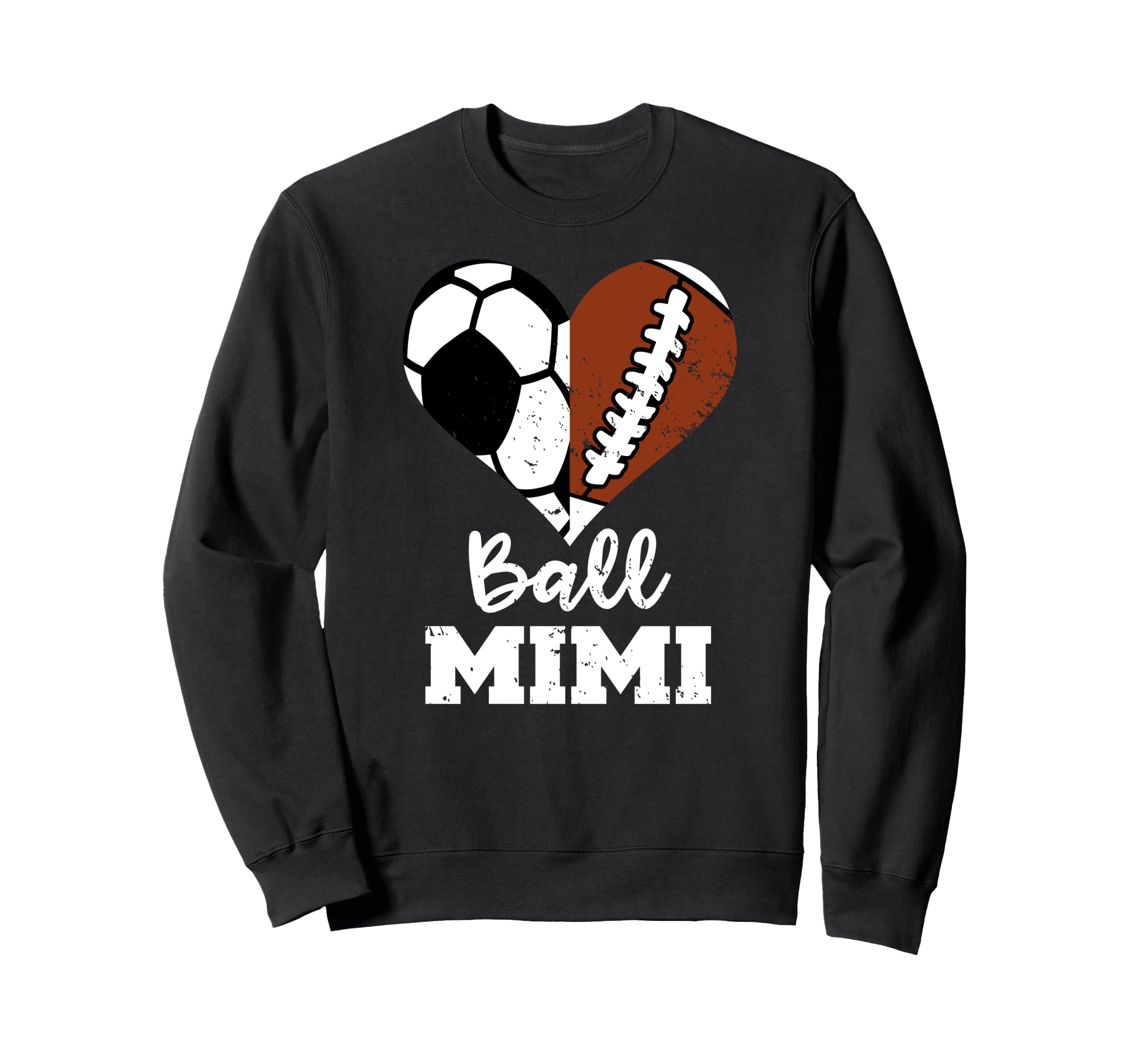 Ball Mimi Funny Soccer Football Sweatshirt - Unique Graphic for Adults - T-Shirt, Sweatshirt, Hoodie