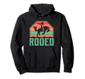 Western Horse Riding Rodeo Rider Hoodie - Aesthetic Graphic Men Women - T-Shirt, Sweatshirt, Hoodie