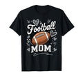 Football Mom Heart Game Day Spirit T-Shirt - Trendy Graphic Men Women - T-Shirt, Sweatshirt, Hoodie