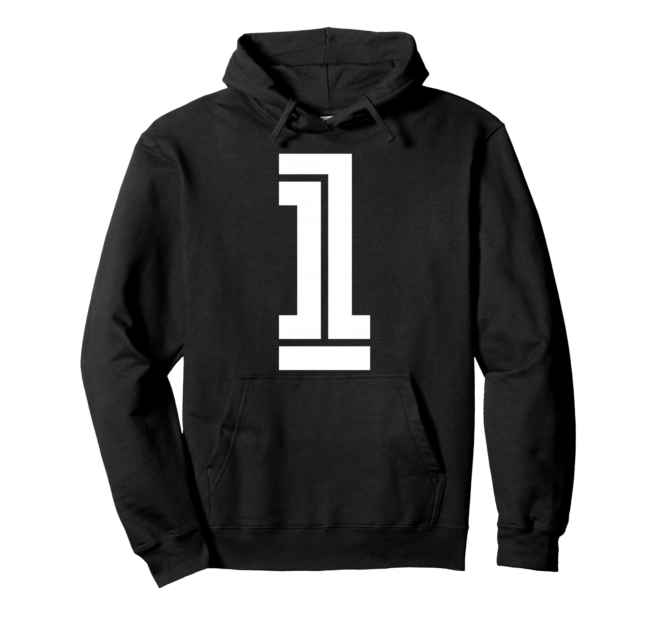 1 Sports Team Number Fan Hoodie - Unique Graphic Men Women - T-Shirt, Sweatshirt, Hoodie