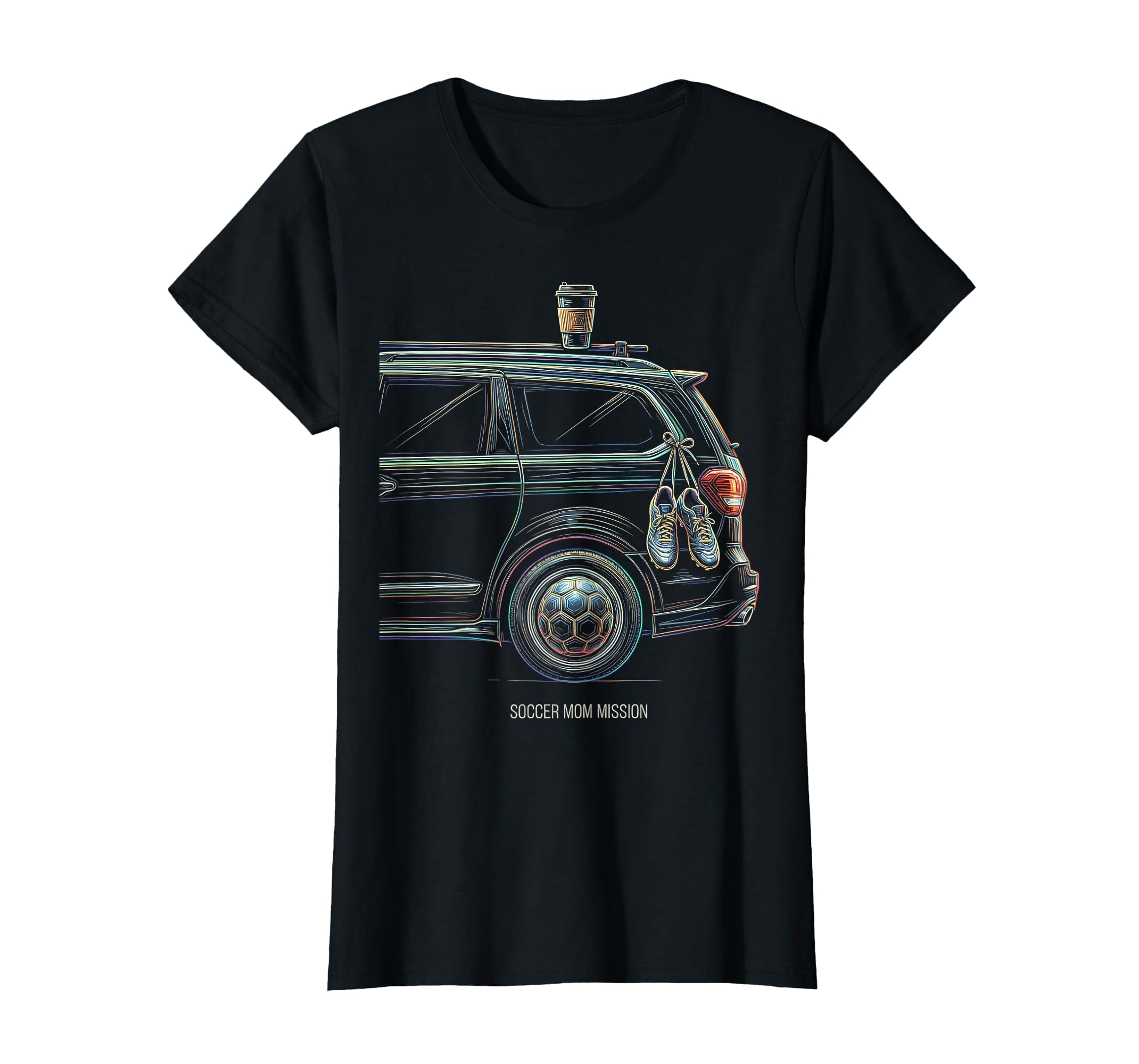 Soccer Mom Mission T-Shirt - Graphic Print Men Women - T-Shirt, Sweatshirt, Hoodie