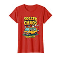 Soccer Chaos Manager Funny Soccer Mom T-Shirt - Graphic Print Men Women - T-Shirt, Sweatshirt, Hoodie