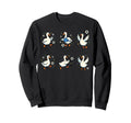 Silly Goose Playing Soccer Sweatshirt - Fun Novelty Design Men Women - T-Shirt, Sweatshirt, Hoodie