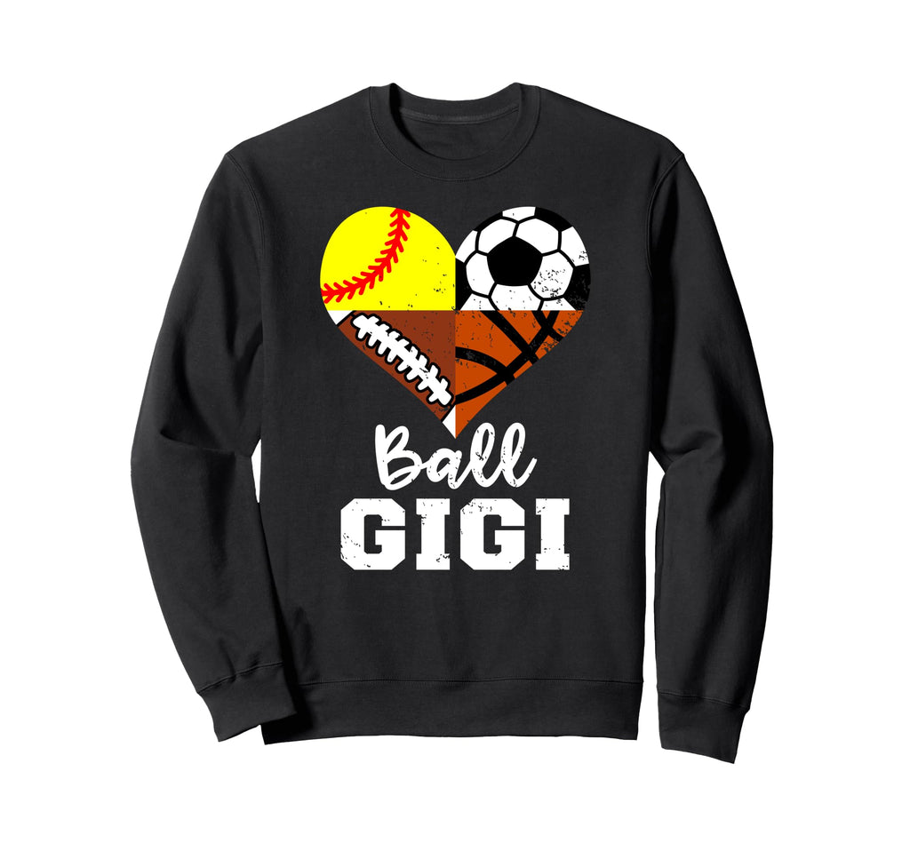 Ball Gigi Soccer Football Softball Sweatshirt - Graphic Print Unisex - T-Shirt, Sweatshirt, Hoodie
