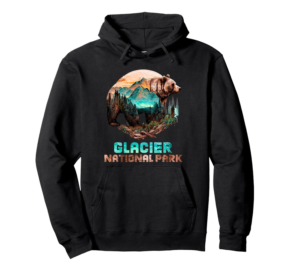 Glacier National Park Alaska Hoodie - Casual Everyday Wear Men Women - T-Shirt, Sweatshirt, Hoodie