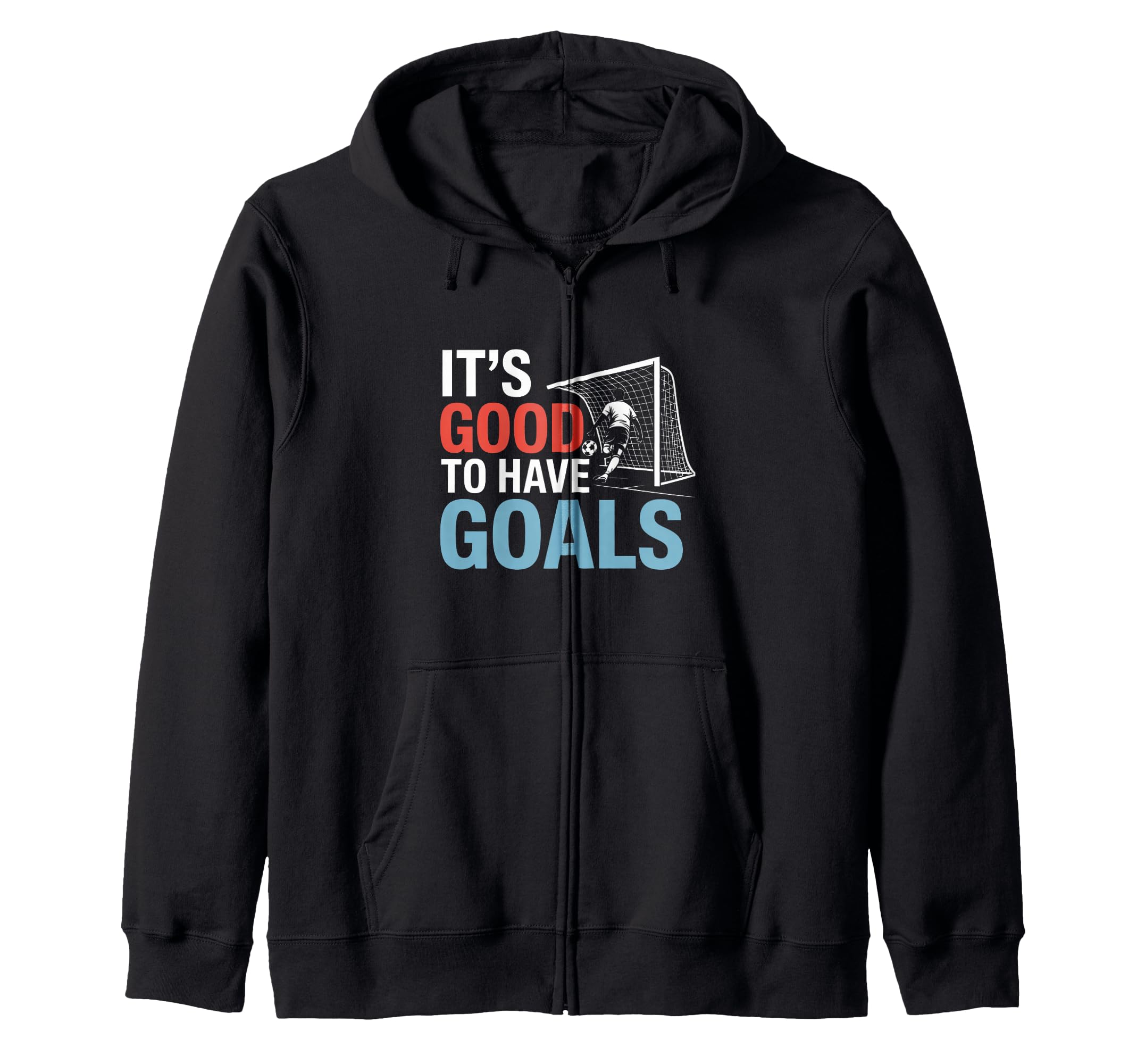 Lifes About Goals And Assists Soccer Fan Hoodie - Graphic Print Men Women - T-Shirt, Sweatshirt, Hoodie