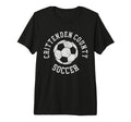 Crittenden County Soccer Distressed T-Shirt - Novelty Apparel for Adults - T-Shirt, Sweatshirt, Hoodie