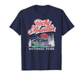 Rocky Mountain National Park 80S T-Shirt - Custom Art Print Men Women - T-Shirt, Sweatshirt, Hoodie