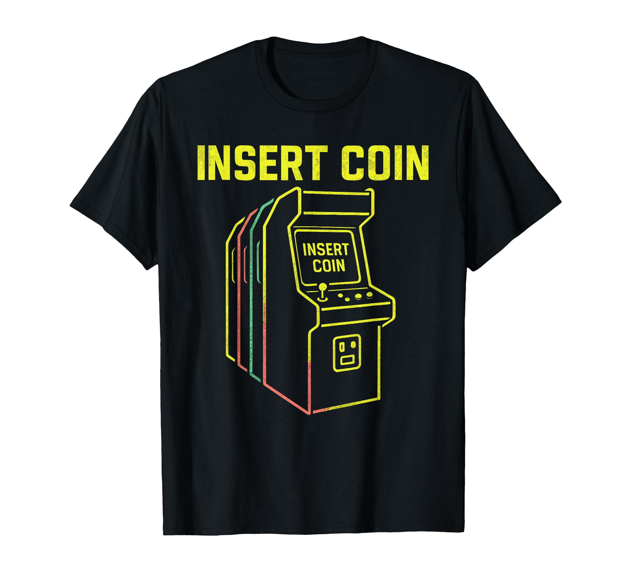 Insert Coin Arcade Gaming Nostalgia Sweatshirt - Novelty Apparel Men Women - T-Shirt, Sweatshirt, Hoodie