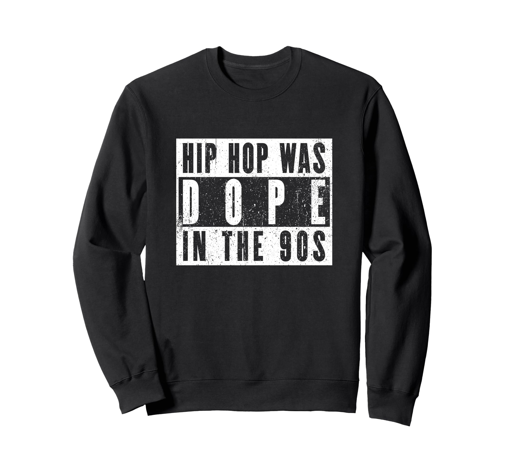 90S Hip Hop Era Old School Rap Sweatshirt - Graphic Print Men Women - T-Shirt, Sweatshirt, Hoodie