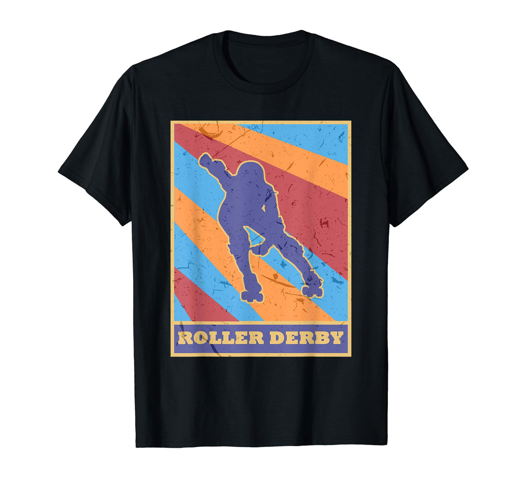 Roller Derby Colors Skating Skater T-Shirt - Minimalist Print Men Women - T-Shirt, Sweatshirt, Hoodie