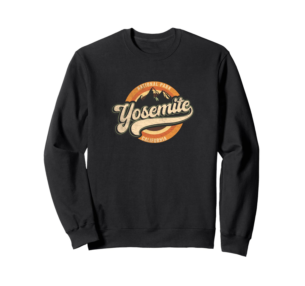 70S 80S Yosemite National Park Sweatshirt - Streetwear Style for Adults - T-Shirt, Sweatshirt, Hoodie
