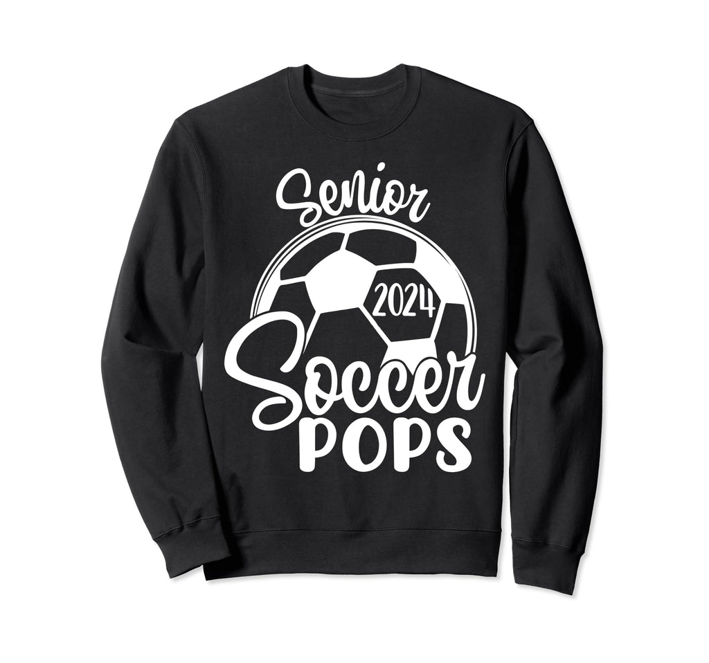 Senior Soccer Pops 2024 Class 2024 Sweatshirt - Unique Graphic for Adults - T-Shirt, Sweatshirt, Hoodie