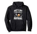 Futsal Player Just Who Loves Futsal Hoodie - Aesthetic Graphic for Adults - T-Shirt, Sweatshirt, Hoodie