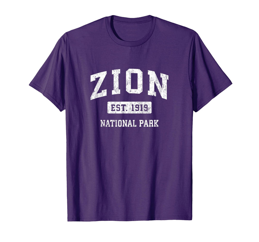 Zion National Park Sports T-Shirt - Custom Art Print Unisex - T-Shirt, Sweatshirt, Hoodie