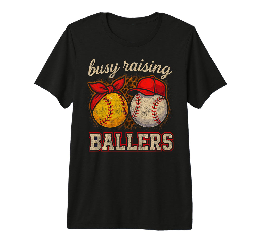 Baseball Softball Mom Grandma Busy T-Shirt - Streetwear Style Unisex - T-Shirt, Sweatshirt, Hoodie