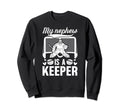 My Nephew Hockey Keeper Aunt Sweatshirt - Custom Art Print Men Women - T-Shirt, Sweatshirt, Hoodie