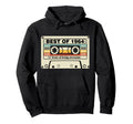 Best 1964 57Th Birthday Cassette Tape Hoodie - Minimalist Print Unisex - T-Shirt, Sweatshirt, Hoodie