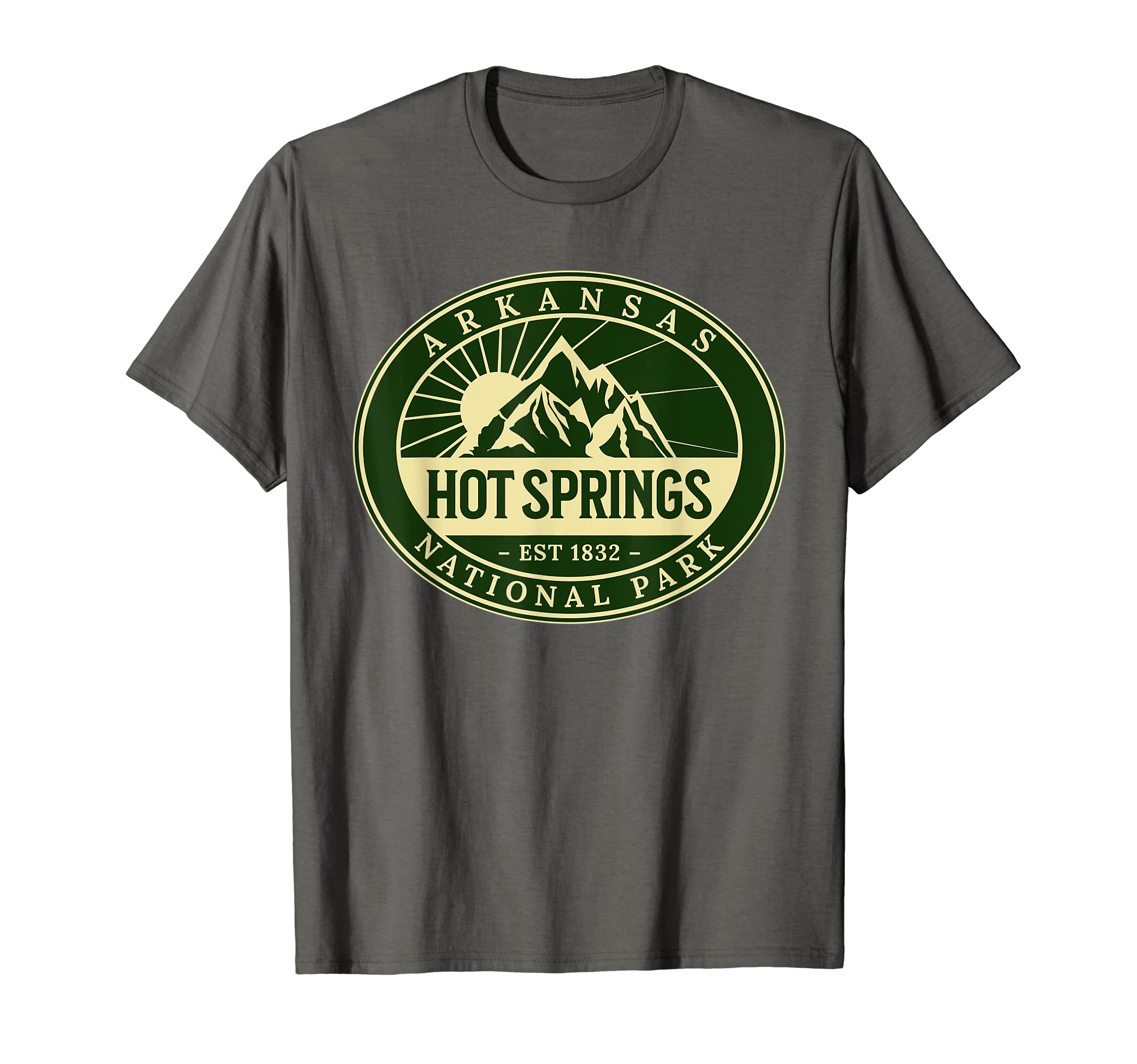 Hot Springs National Park T-Shirt - Casual Everyday Wear for Adults - T-Shirt, Sweatshirt, Hoodie