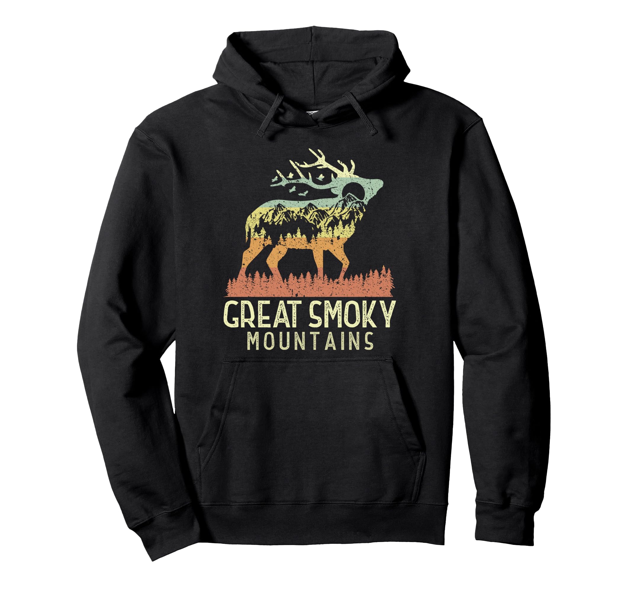 Great Smoky Mountains National Park Hoodie - Unique Graphic Unisex - T-Shirt, Sweatshirt, Hoodie