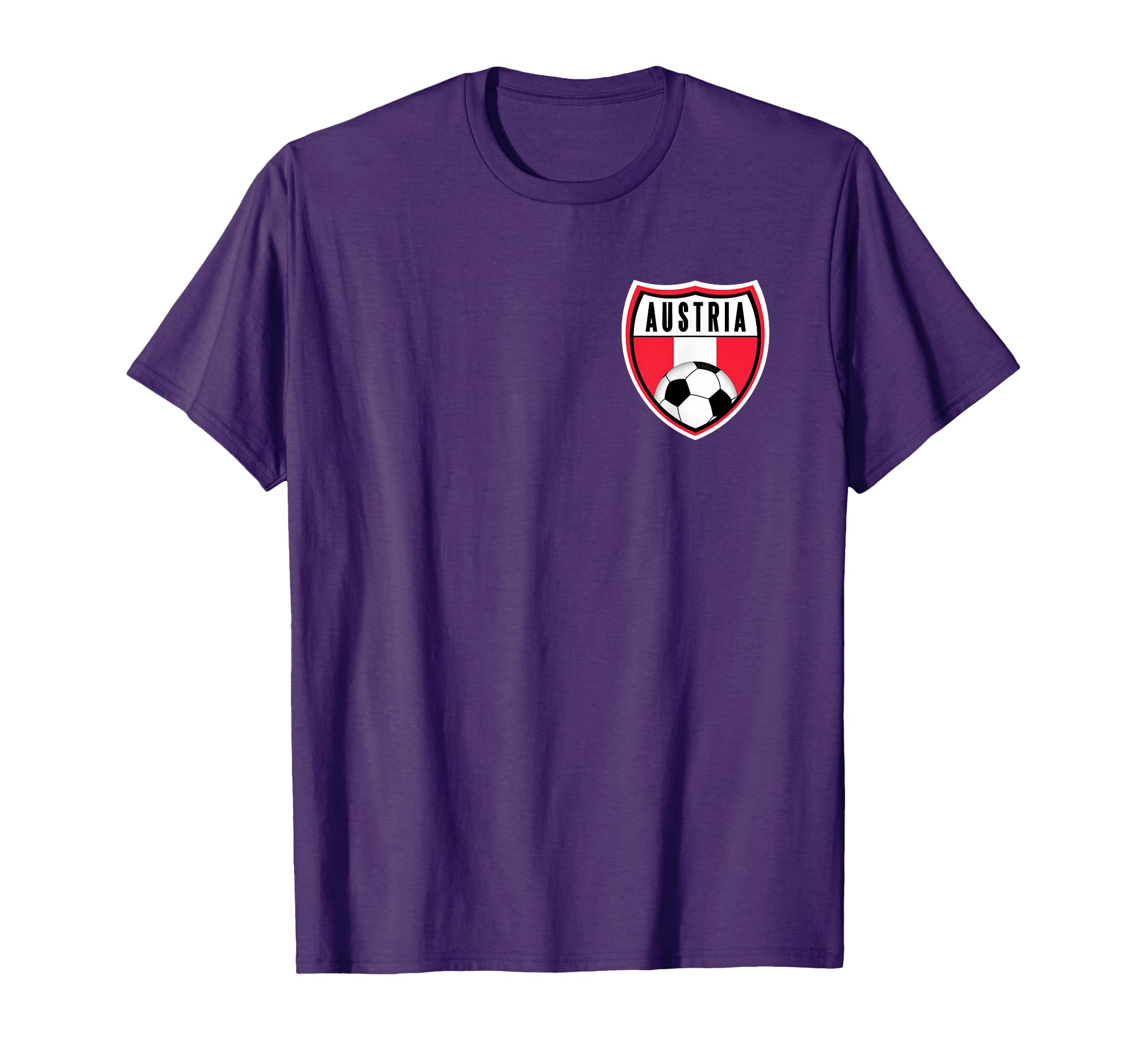 Austria Soccer Jersey Pocket T-Shirt - Casual Everyday Wear Men Women - T-Shirt, Sweatshirt, Hoodie