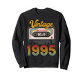 Made 1995 30Th Birthday Cassette Sweatshirt - Unique Graphic for Adults - T-Shirt, Sweatshirt, Hoodie