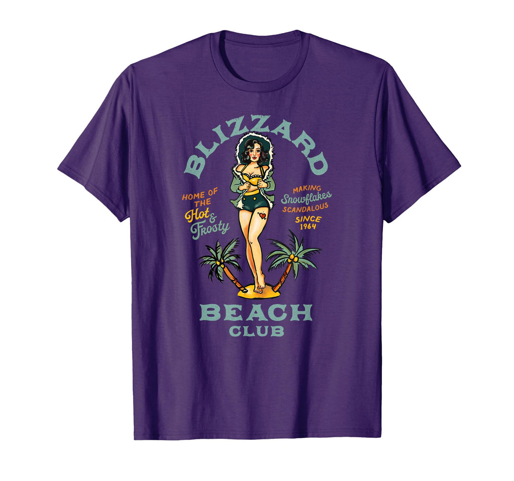 Pin Up Beach Bar Sailor Jerry Tattoo T-Shirt - Minimalist Print Men Women - T-Shirt, Sweatshirt, Hoodie