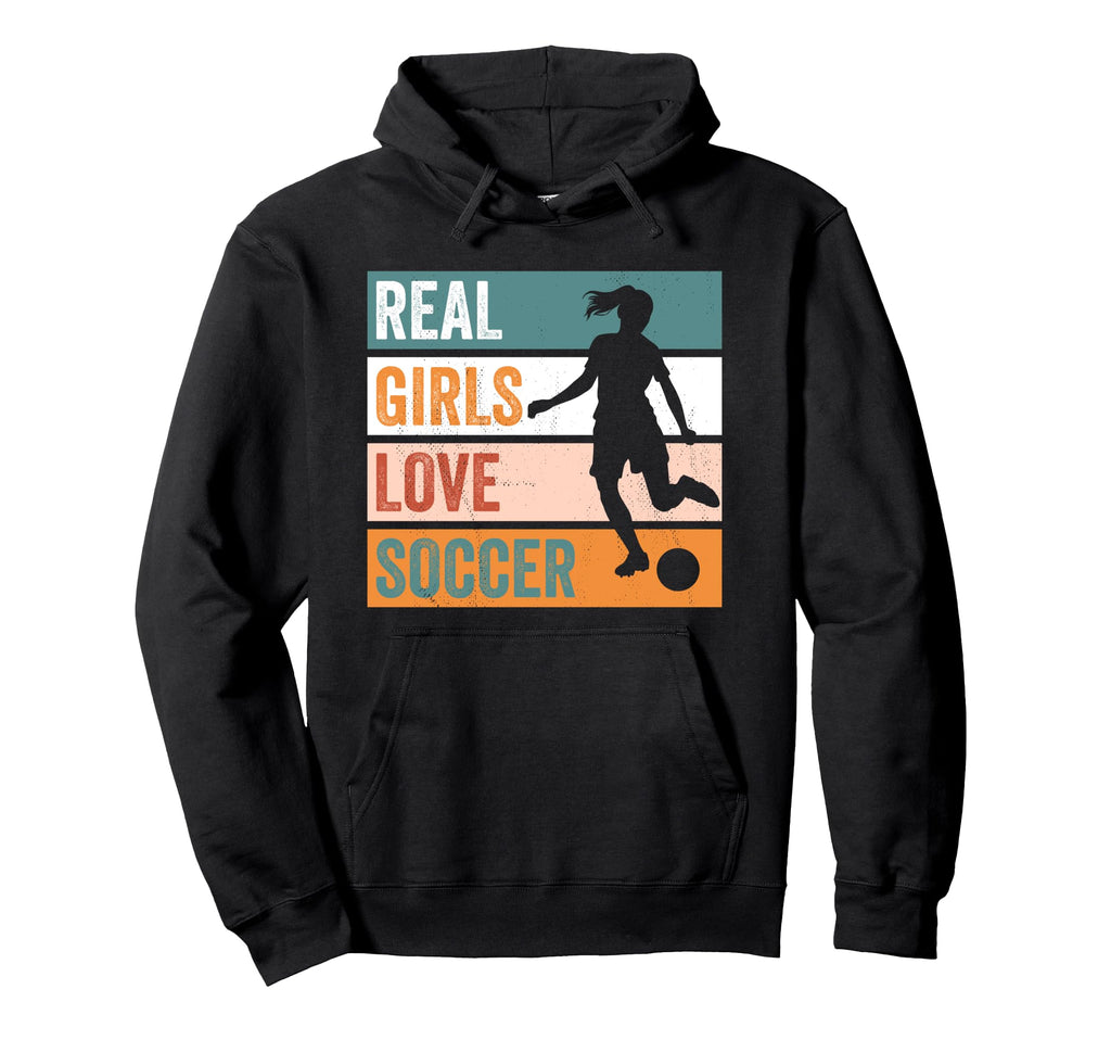 Love Soccer Funny Athlete Athletics Hoodie - Unique Graphic Men Women - T-Shirt, Sweatshirt, Hoodie
