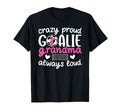 Crazy Proud Soccer Goalie Grandma Soccer T-Shirt - Unique Graphic Unisex - T-Shirt, Sweatshirt, Hoodie
