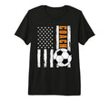 Usa Flag Soccer Coach Funny Soccer T-Shirt - Novelty Apparel for Adults - T-Shirt, Sweatshirt, Hoodie
