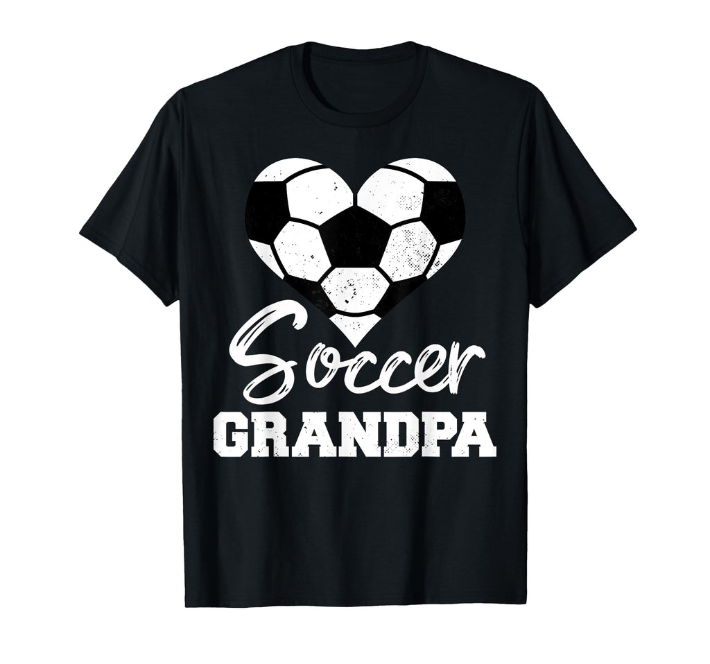 Soccer Grandpa Heart Funny Soccer T-Shirt - Streetwear Style Men Women - T-Shirt, Sweatshirt, Hoodie