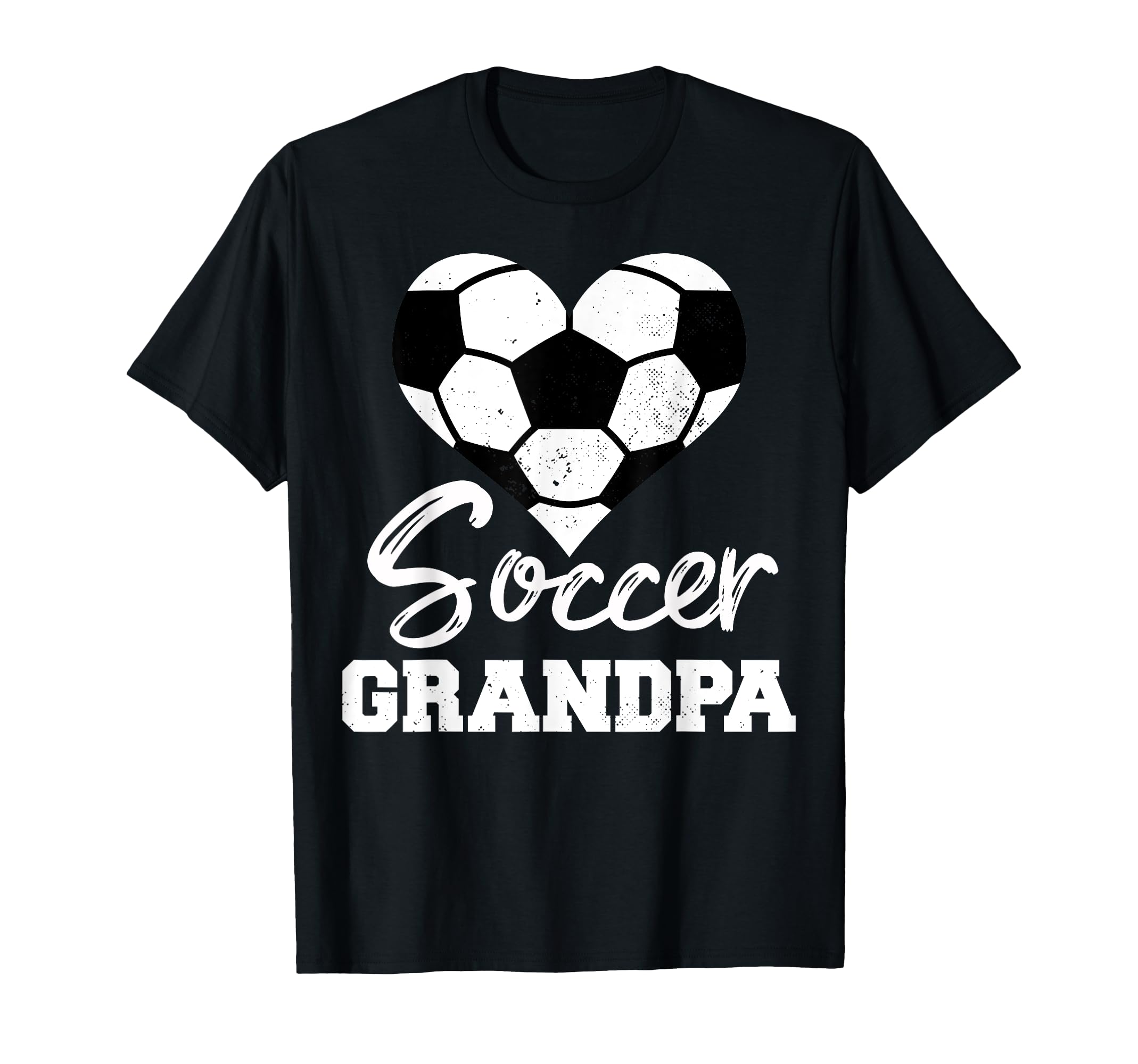 Soccer Grandpa Heart Funny Soccer T-Shirt - Streetwear Style Men Women - T-Shirt, Sweatshirt, Hoodie