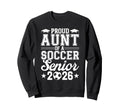 Proud Aunt 2026 Senior Soccer Sweatshirt - Custom Art Print Men Women - T-Shirt, Sweatshirt, Hoodie